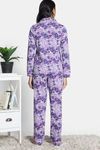 Zivame 2 Mile Fashion Knit Cotton Pyjama Set - Aster Purple — thumbnail 4